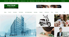 Desktop Screenshot of ecofriend.org